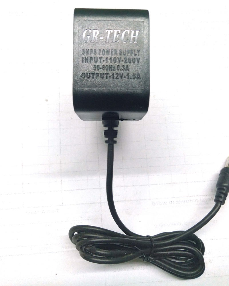 Ac Dc Adapter 100 240v 50 60hz 1.5 A 12V 1.5A 24W AC/DC Power Supply Adapter (Input 100-240V, Output 12 V 1.