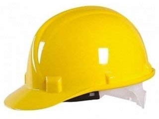 Safety Helmet - Yellow As Per ISI Safety Standard