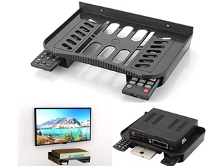 Set Top Box Stand | DVD DTH Wall Holder, Wi-Fi Router, Wall Shelf for Set up Box