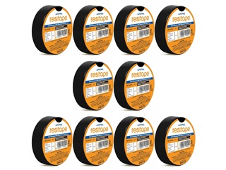 Astral PVC Insulation Tape, Black|6 mtr x 17 mm x 0.125 mm| Pack of 10