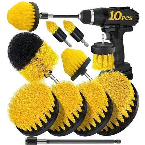 10 Pcs Scrubber Brush Set