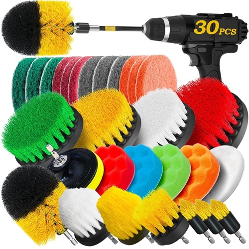 30 Pcs Scrubber Brush Set